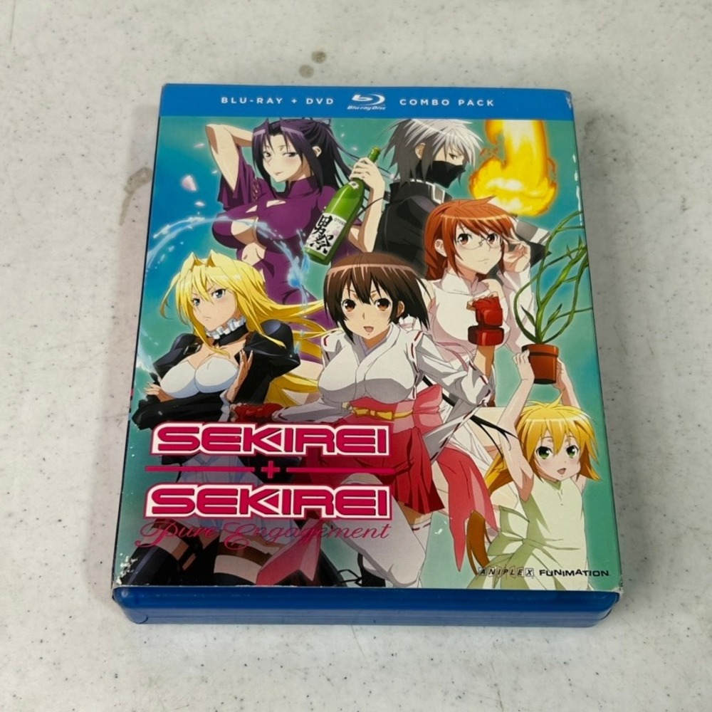 Sekirei + Sekirei Pure Engagement Blu-ray DVD Combo Pack Funimation Anime Set